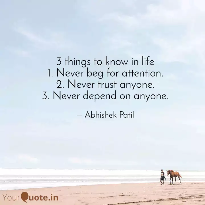 3 Things In Life Quotes