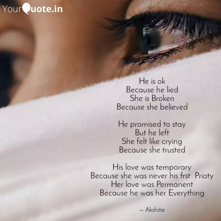 He Is Ok Because He Lied Quotes Writings By Ayesha D Souza Yourquote