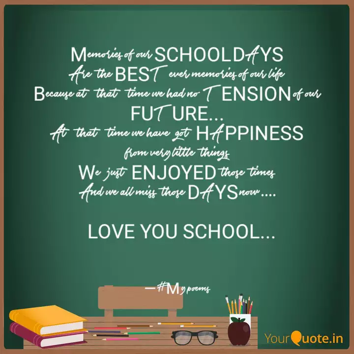 Wallpaper School Days Are The Best Days Of Your Life Quotes لم يسبق له مثيل For iPhone Free