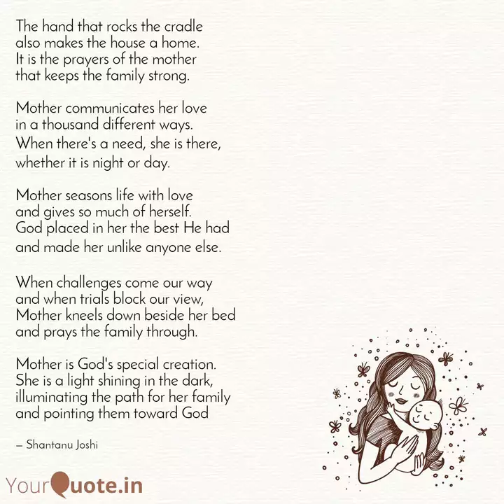 The Hand That Rocks The C Quotes Writings By Anonymous Lover Yourquote