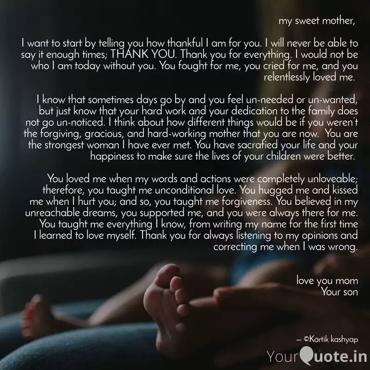 My Sweet Mother I Wan Quotes Writings By Gaurav Kartik Yourquote My Sweet Mother I Wan Quotes Writings By Gaurav Kartik Yourquote