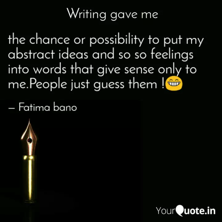 The Chance Or Possibility Quotes Writings By Fatima Banoo
