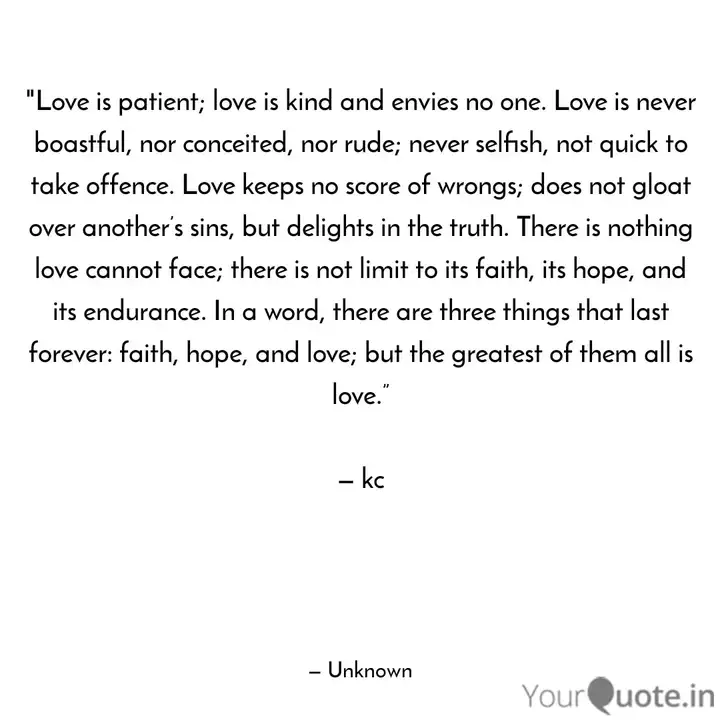 Love Is Patient Love Is Quotes Writings By Shivani Rawat Yourquote