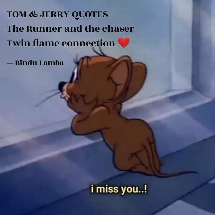 TOM & JERRY QUOTES The Ru... | Quotes & Writings by Bindu Lamba | YourQuote TOM & JERRY QUOTES The Ru... | Quotes & Writings by Bindu Lamba | YourQuote