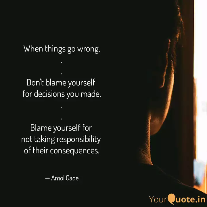 Best Blame Quotes Status Shayari Poetry Thoughts Yourquote