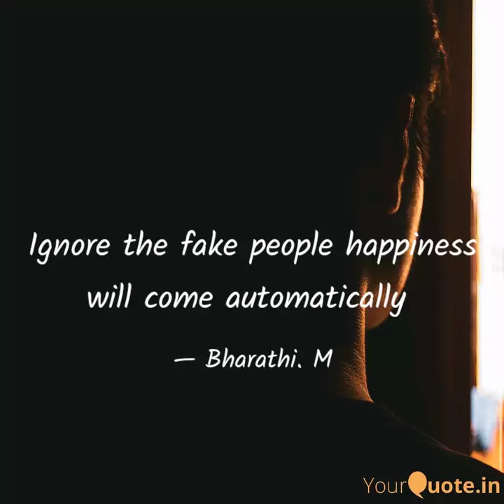 Get Wallpaper Ignore The Fake People Ha Quotes Writings By Hindu M For Android