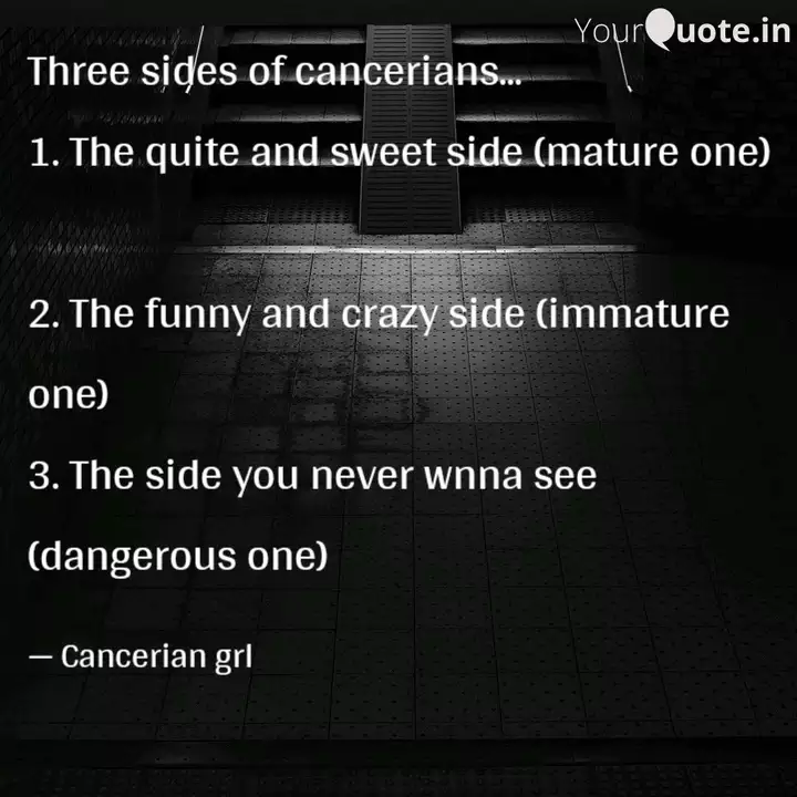 Best Cancerian Quotes Status Shayari Poetry Thoughts Yourquote