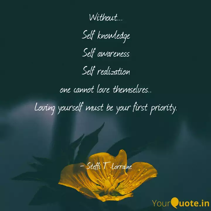 Without Self Knowledge Quotes Writings By Black Pearl Yourquote Without Self Knowledge Quotes Writings By Black Pearl Yourquote