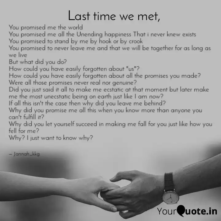 You Promised Me The Wor Quotes Writings By Firdaus Kakangi Yourquote