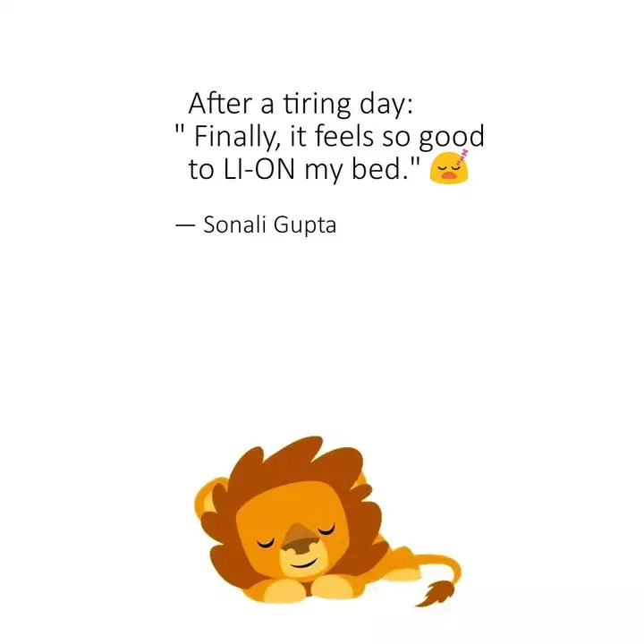 After A Tiring Day: " F... | Quotes & Writings By Sonali Gupta | Yourquote