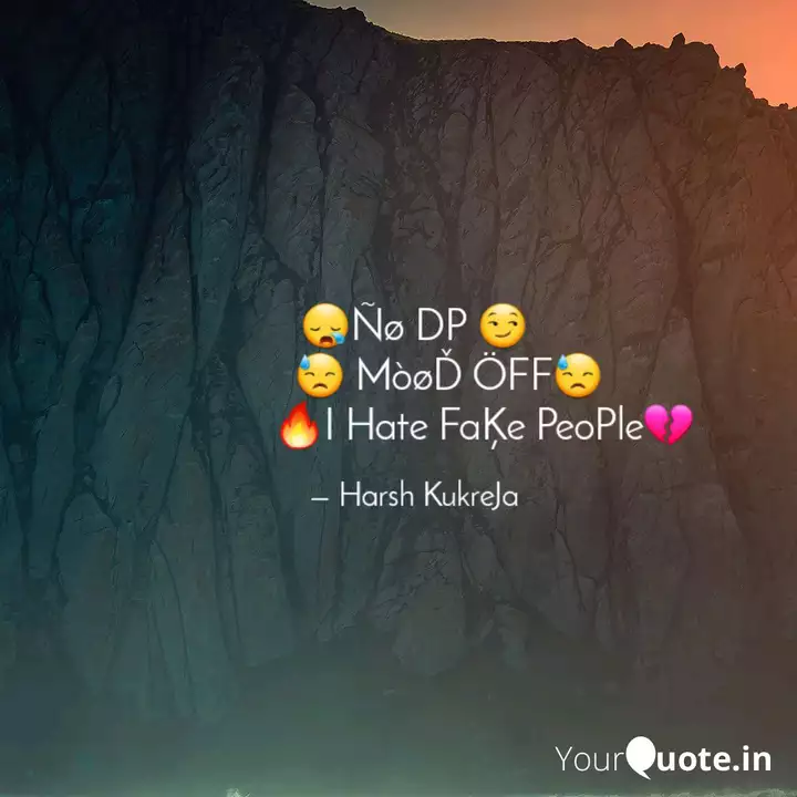 Get Wallpaper No Dp Mood Quotes Writings By Harsh Kukreja Yourquote HD