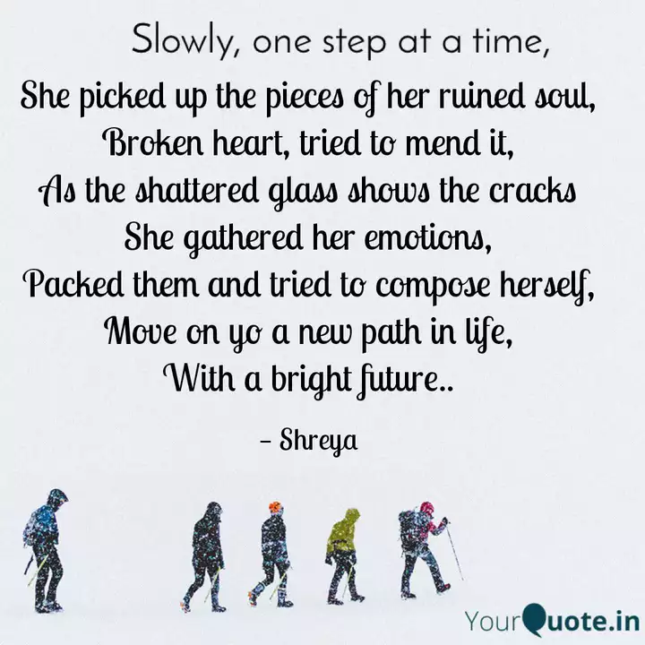 She Picked Up The Pieces Quotes Writings By Mohita S Siddharth Yourquote