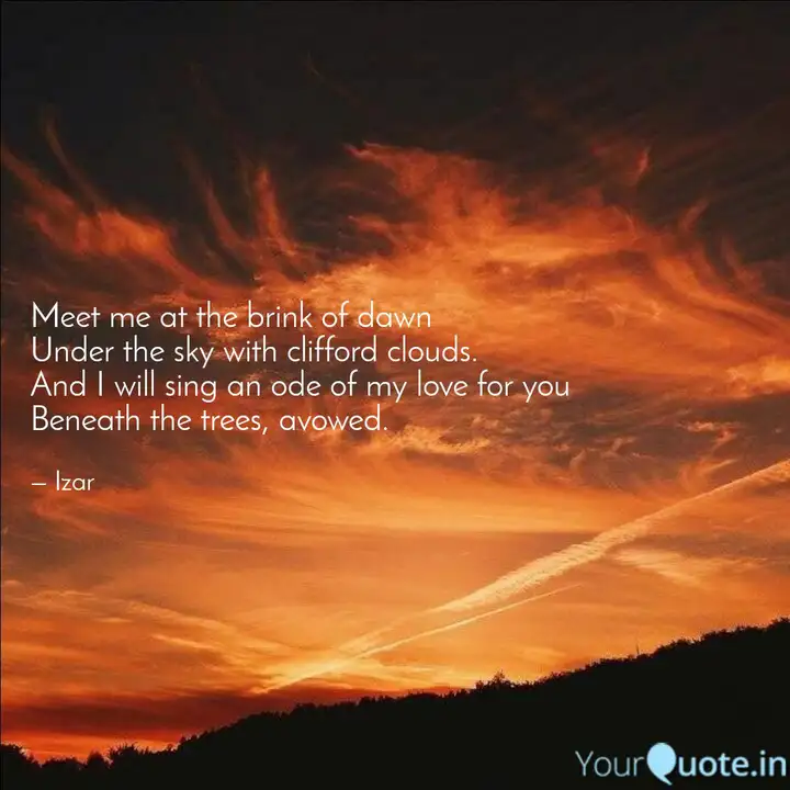 Meet Me At The Brink Of D Quotes Writings By Izar Lazuli Yourquote