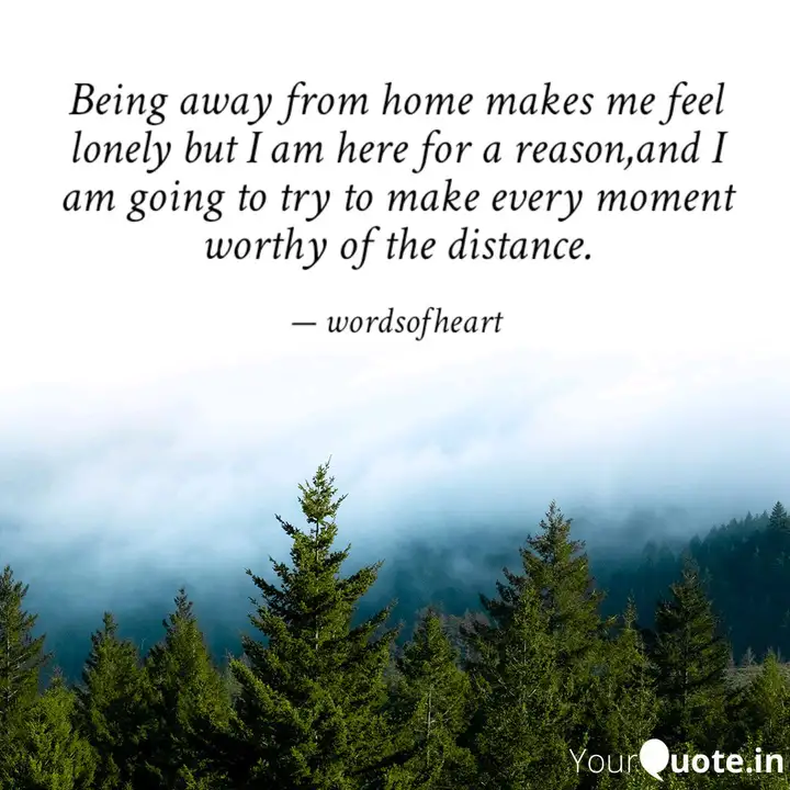 Quotes About Being Away From Home