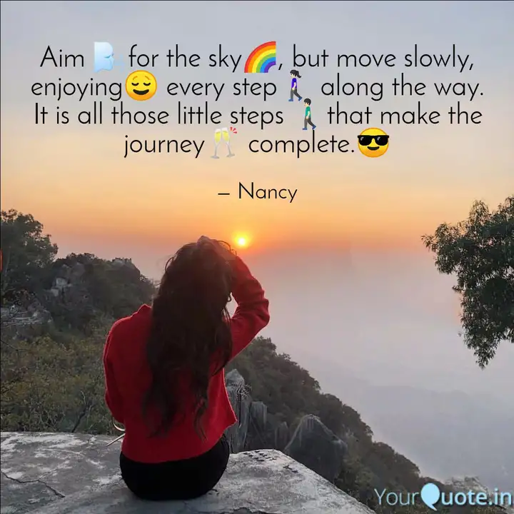 Aim For The Sky But Quotes Writings By Nivedita Gupta Yourquote