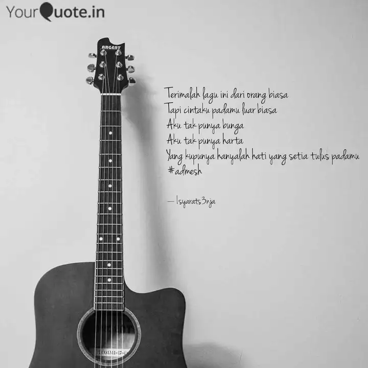Terimalah Lagu Ini Dari O Quotes Writings By Isyarat S3nja Yourquote