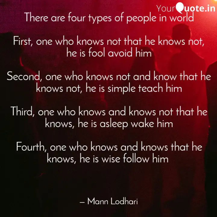 There Are Four Types Of P Quotes Writings By Mann Lodhari Yourquote