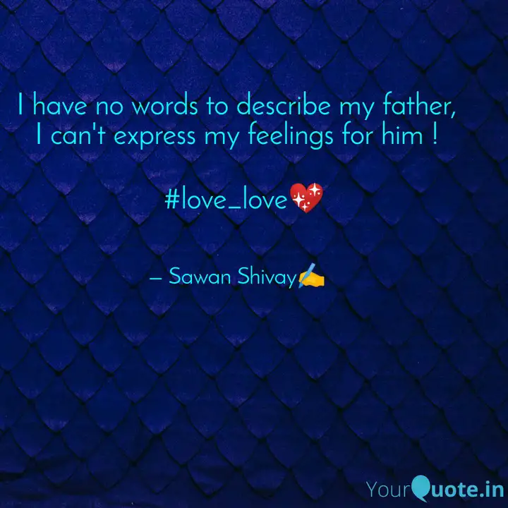 I Have No Words To Descri Quotes Writings By Sawan Shivay
