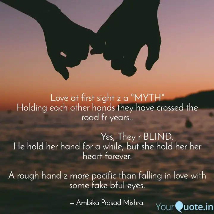 Love At First Sight Z A Quotes Writings By Ambika Prasad Mishra Yourquote