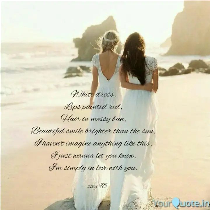 White Dress Lips Painte Quotes Writings By Darealannabelle