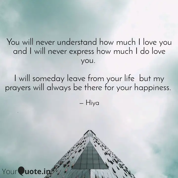 You Will Never Understand Quotes Writings By Miss No One