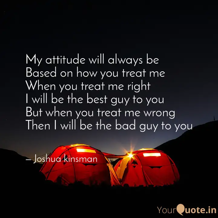 My Attitude Will Always B Quotes Writings By Joshua Kinsman Yourquote It's something a lot more profound than that. quotes writings by joshua kinsman