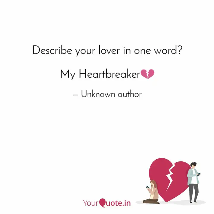 Describe Your Lover In On Quotes Writings By Dhivya Dj