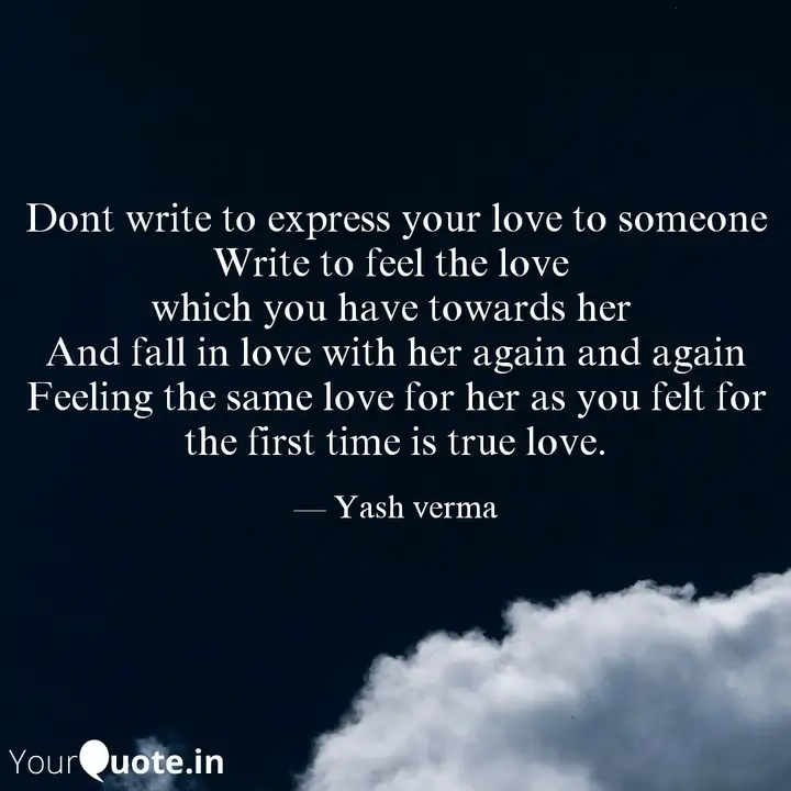 Dont Write To Express You Quotes Writings By Yash Verma