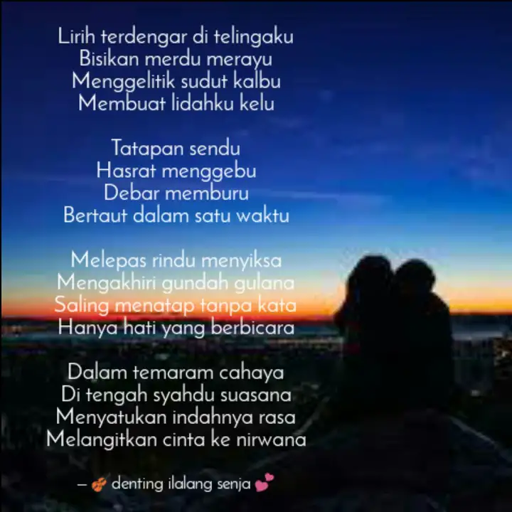 Lirih Terdengar Di Teling Quotes Writings By Sans Shine Yourquote