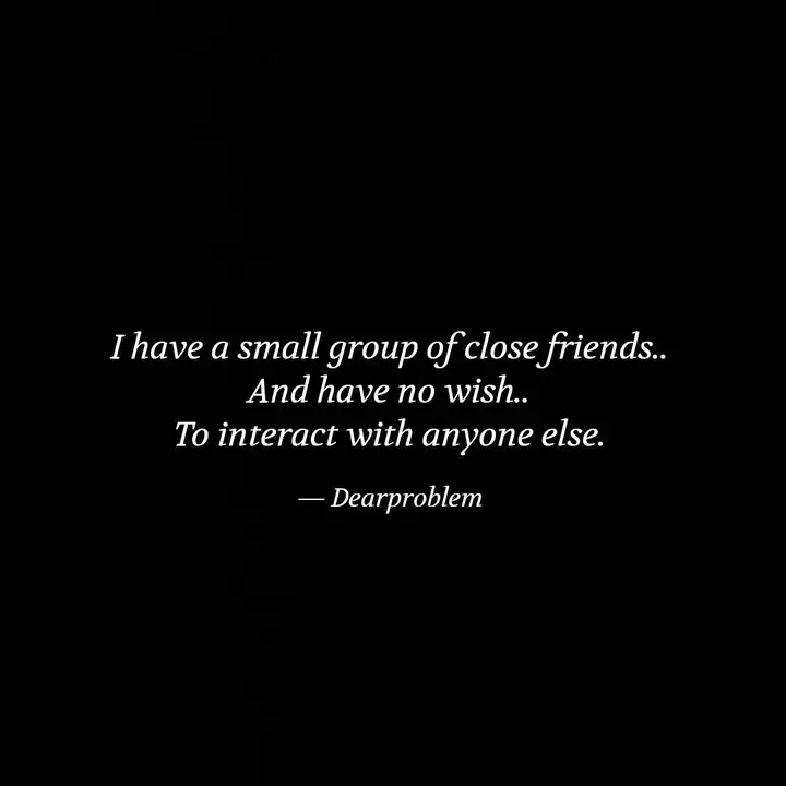 Small Group Of Friends Quotes