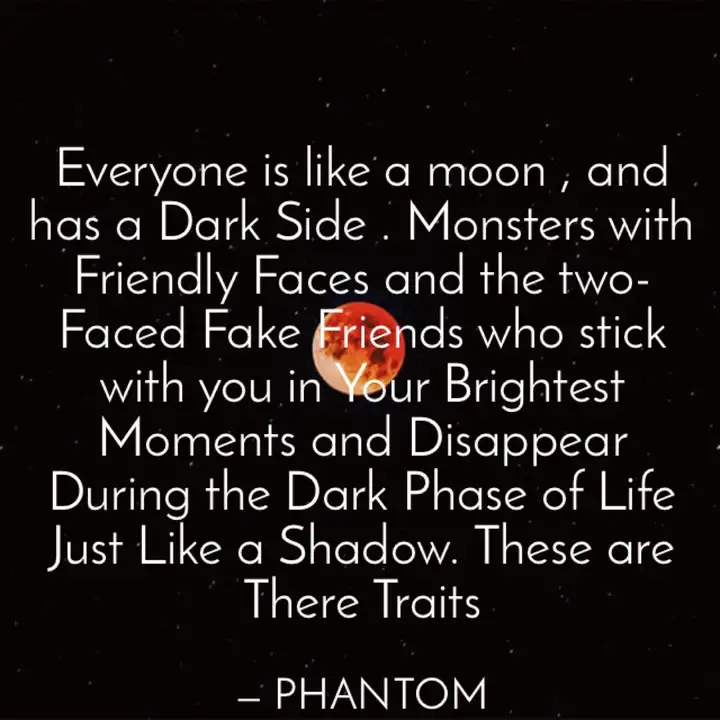 Wallpaper Everyone Is Like A Moon Quotes Writings By Phantom Free HD