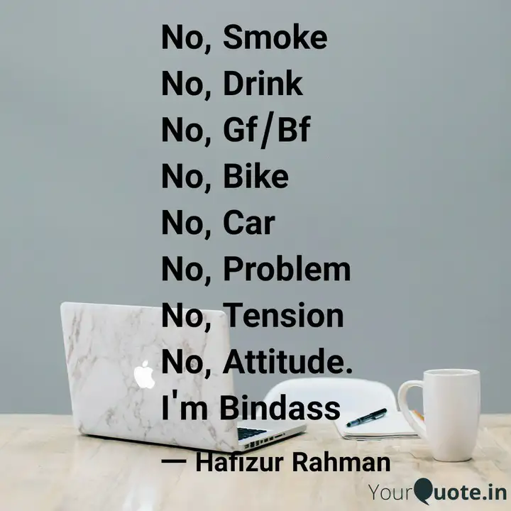 No Smoke No Drink No G Quotes Writings By Hafizur Rahman Yourquote