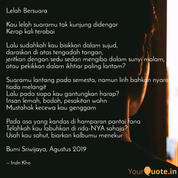 Best Sajak Indrikho Quotes Status Shayari Poetry Thoughts Yourquote