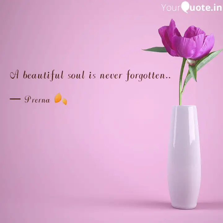 A Beautiful Soul Is Never Quotes Writings By Prerna Bhattacharjee Yourquote