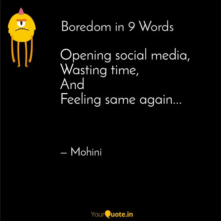 Opening Social Media Was Quotes Writings By Jinega Mohini Yourquote