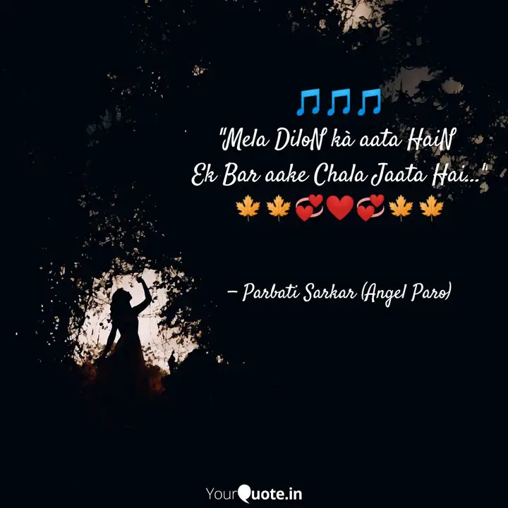Mela Dilon Ka Aat Quotes Writings By Angel Paro Yourquote Mela dilon ka song from the hindi movie mela directed by dharmesh darshan & produced by venus records & tapes pvt. mela dilon ka aat quotes