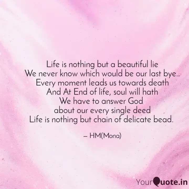 Life Is Nothing But A Bea Quotes Writings By Hafsa Malik Yourquote