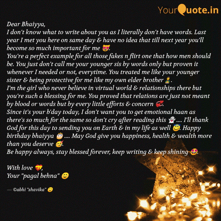 Best Bigbrother Quotes Status Shayari Poetry Thoughts Yourquote