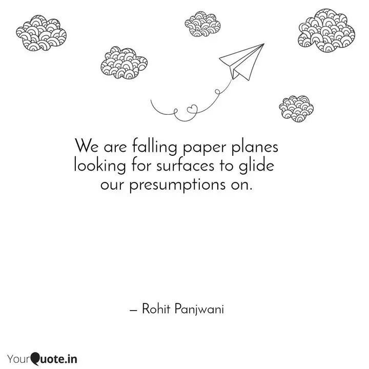 Best Paperplane Quotes Status Shayari Poetry Thoughts Yourquote