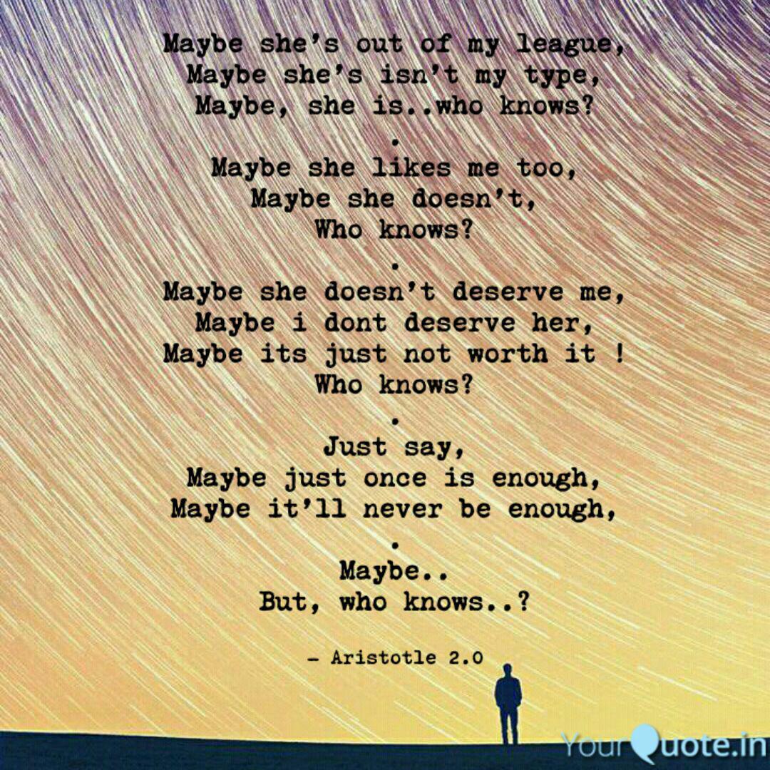 Shes Out Of My League Quotes