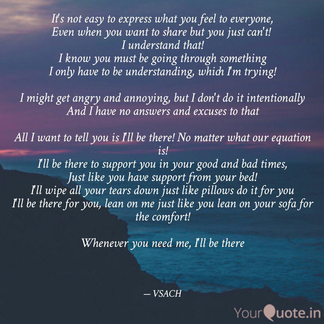 It S Not Easy To Express Quotes Writings By Vishal