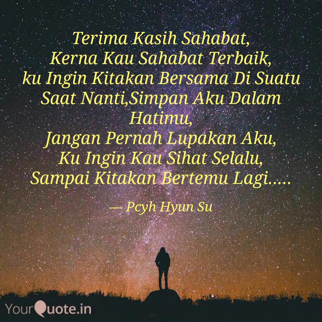 Quotes Terima Kasih : Terima kasih telah menjadi bagian dari perjalanan