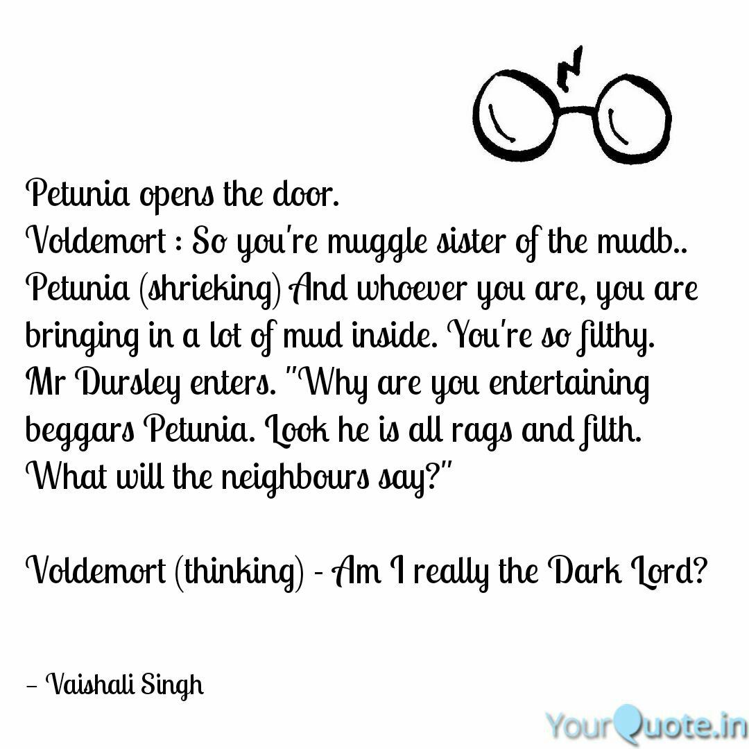 Wallpaper Petunia Opens The Door V Quotes Writings By Vaishali Singh HD