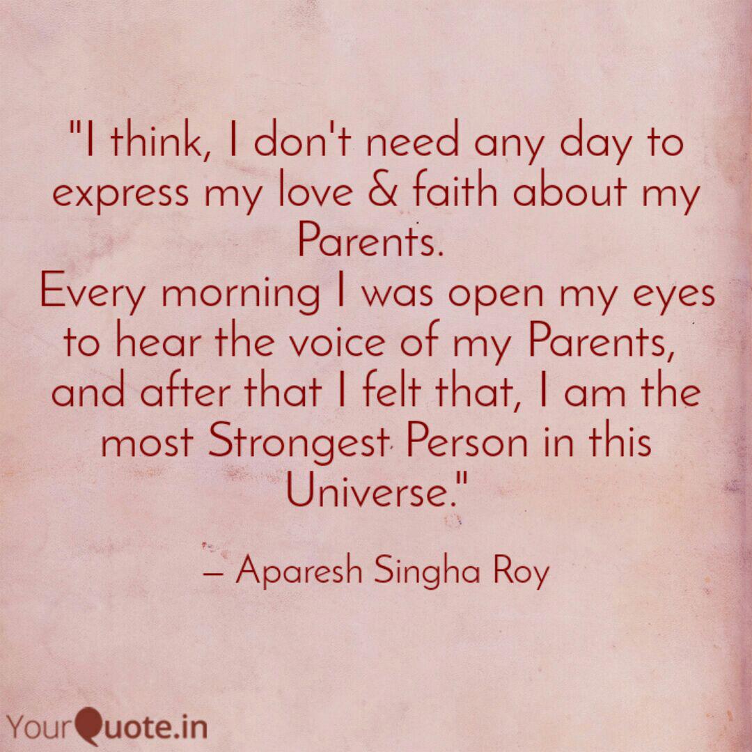Missing You Messages For Parents