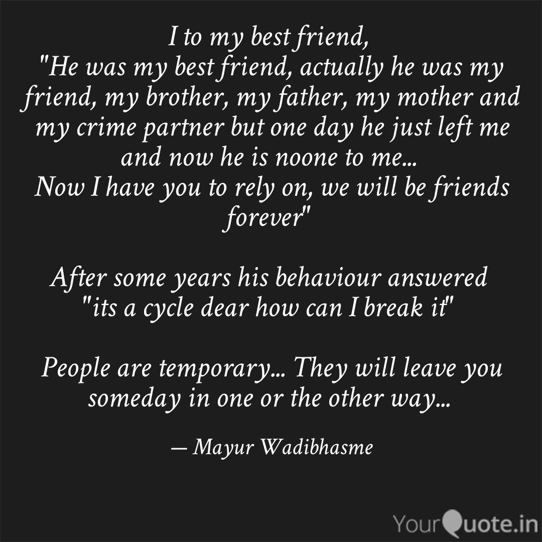 He Is My Best Friend Quotes