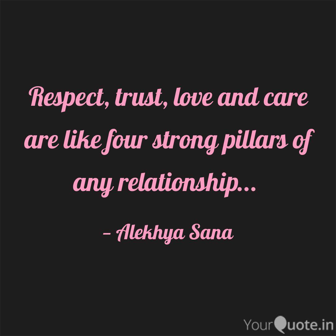 Respect Trust Love And Quotes Writings By Alekhya Sana Yourquote