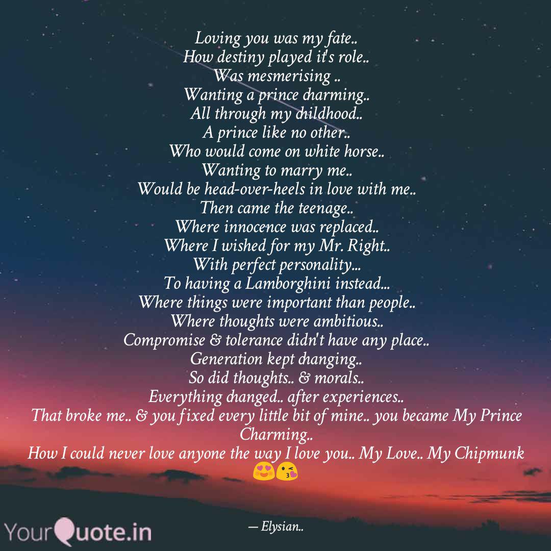 Loving You Was My Fate Quotes Writings By Nazia Akbar Yourquote