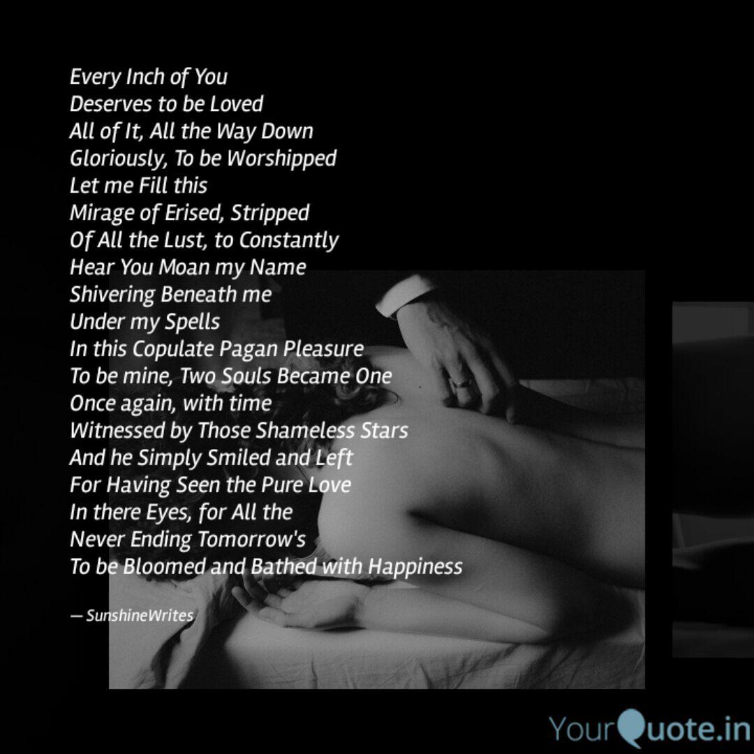 Every Inch Of You Deserv Quotes Writings By Rashmi Mahendra Yourquote