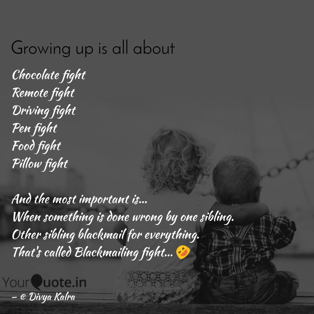 Chocolate Fight Remote F Quotes Writings By Divya Kalra