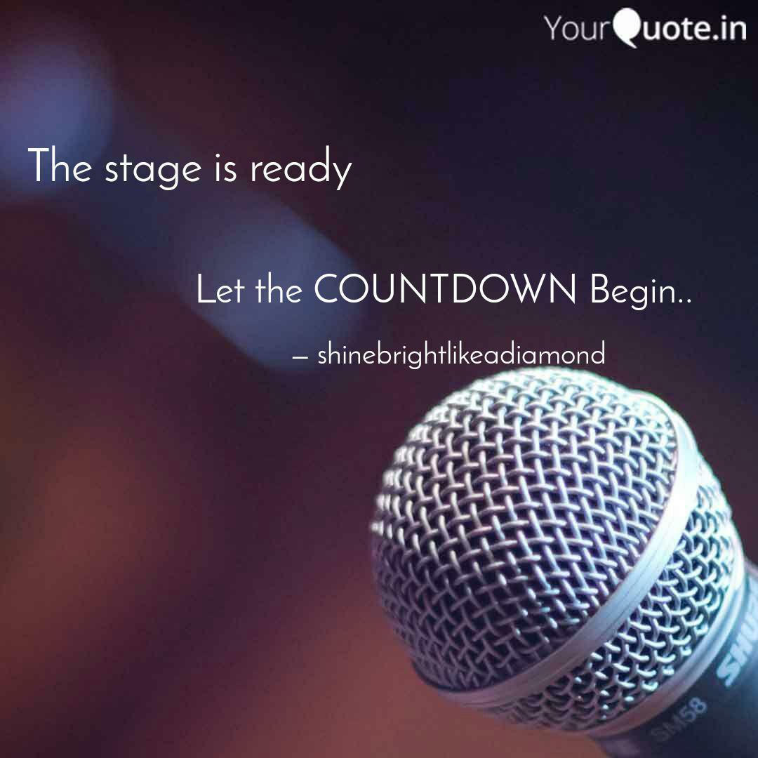 Let The Countdown Begin Quotes Writings By Subhasree Roy Yourquote
